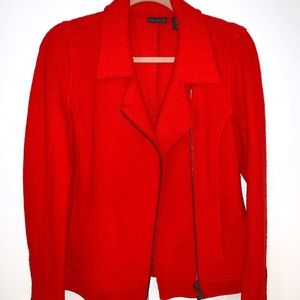 Tahari blazer - orange / reddish